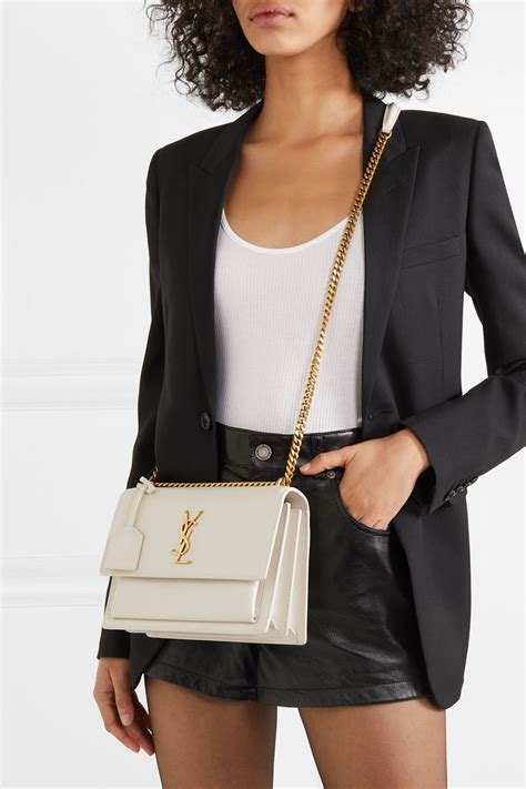 ysl crossbody bags white|ysl quilted leather crossbody bag.